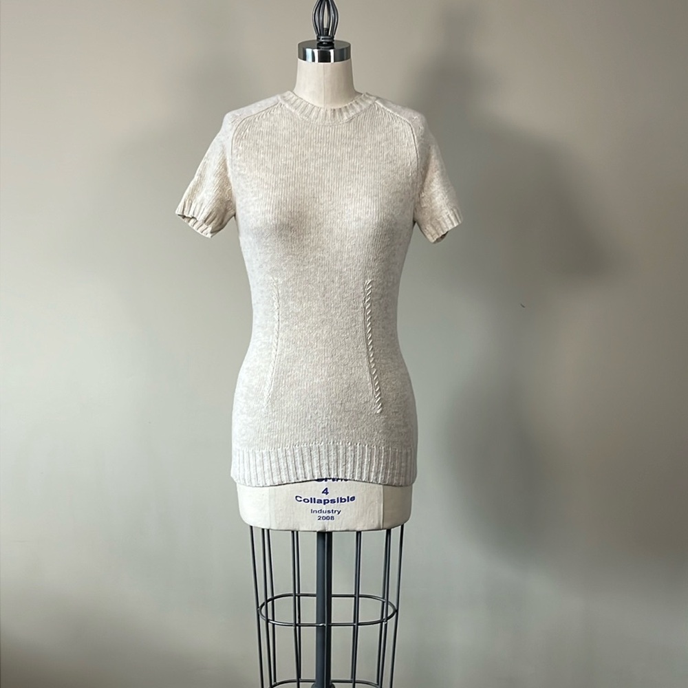 BCBG Short Sleeved Sweater